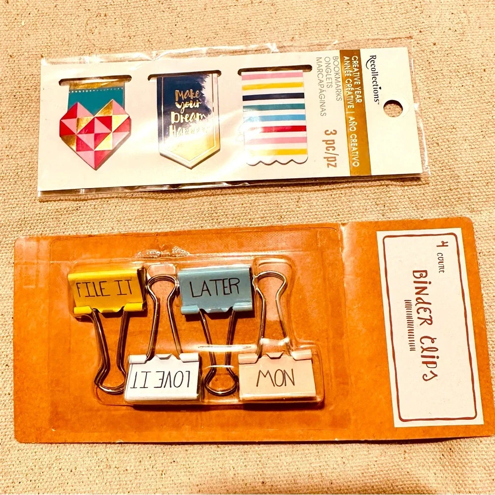 Planner Set | Planner Items | Planner Set in a Bag